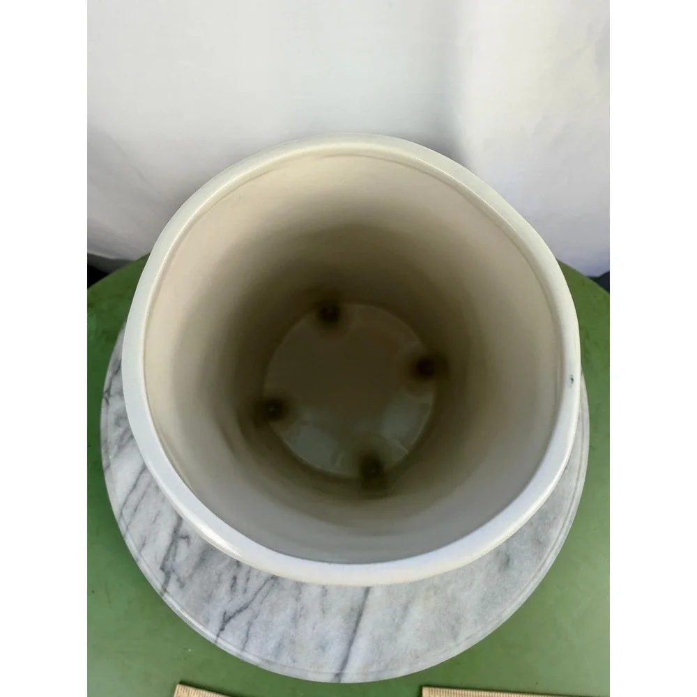 Modern Ceramic Pine Tree Footed Vase Planter 8.5
